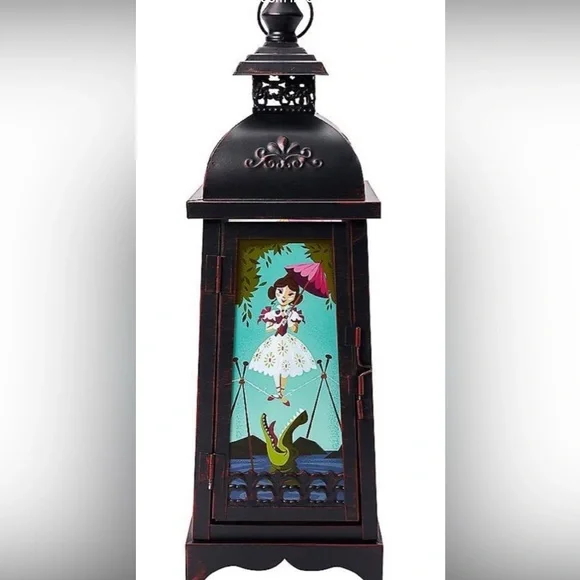 ☠️ DISNEY Haunted Mansion Disneyland Lantern Stretch Room Halloween Decor NEW - Picture 2 of 11